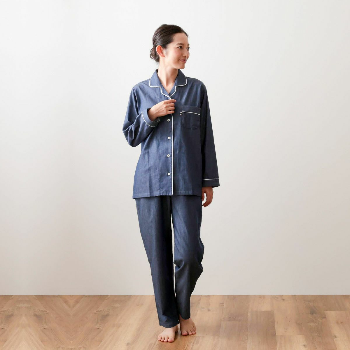 Sans Limite シーチングパジャマシャツ 2 生成り 美品 Sans Limite シーチングパジャマシャツ 2 生成り 美品 - メルカリ Sans