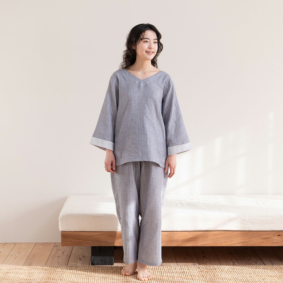 楽天市場】Kaimin Labo レディースパジャマ ストレッチ雲ごこち