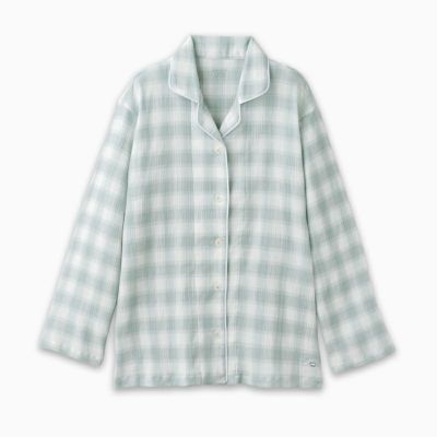 新品未使用　楠橋紋織　今治タオル　長袖ガーゼタオルパジャマ　上下　レディースM imgrc0117426321.jpg