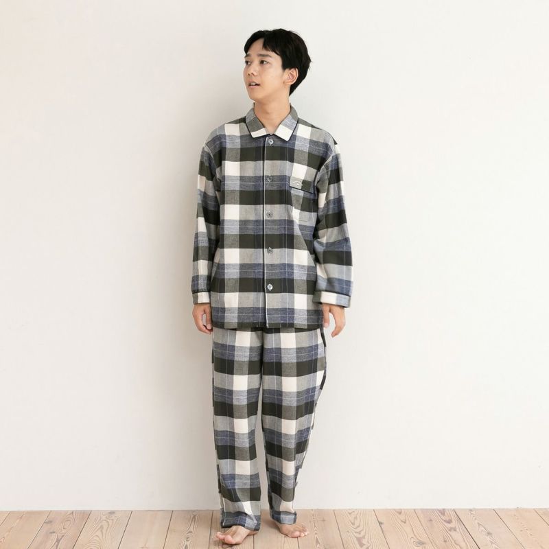 メンズ｜日本製カシミヤブレンドフランネル｜快眠ラボ公式｜メンズ